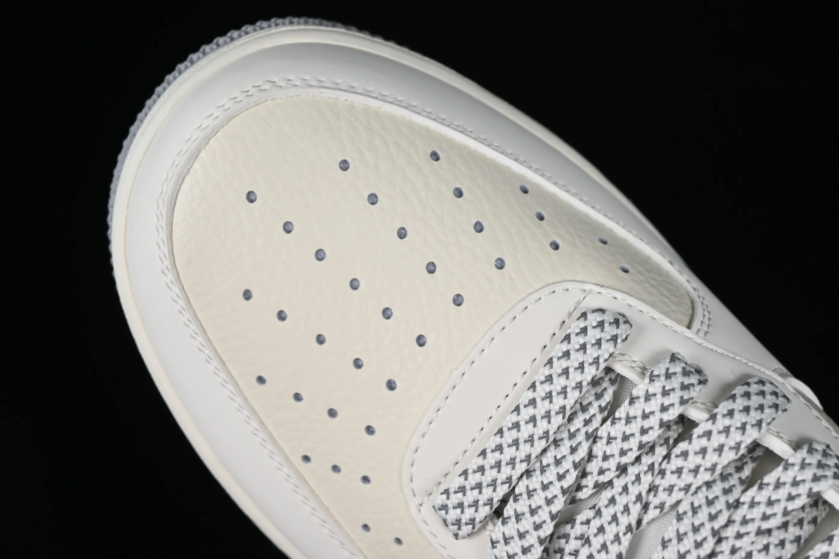 All categories Nk Air Force 1 Air Force series Nk Air Force 1 Mid Air Force mid-top Nk Air Force 1'07 Mid beige gray hook Starry Air Force One mid-top casual sneakers SH0235-522